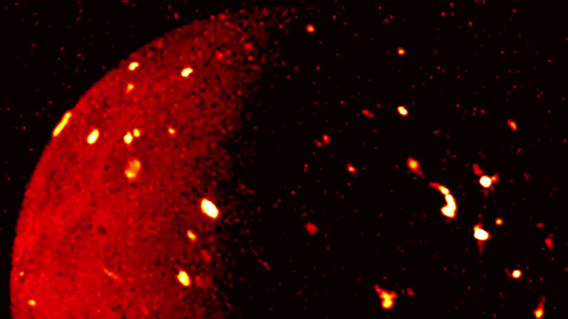 Jupiter’s Moon Io Glows Red Hot In New NASA Image