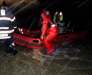 Kayakers Rescued In Massachusetts During Weekend Snowstorm