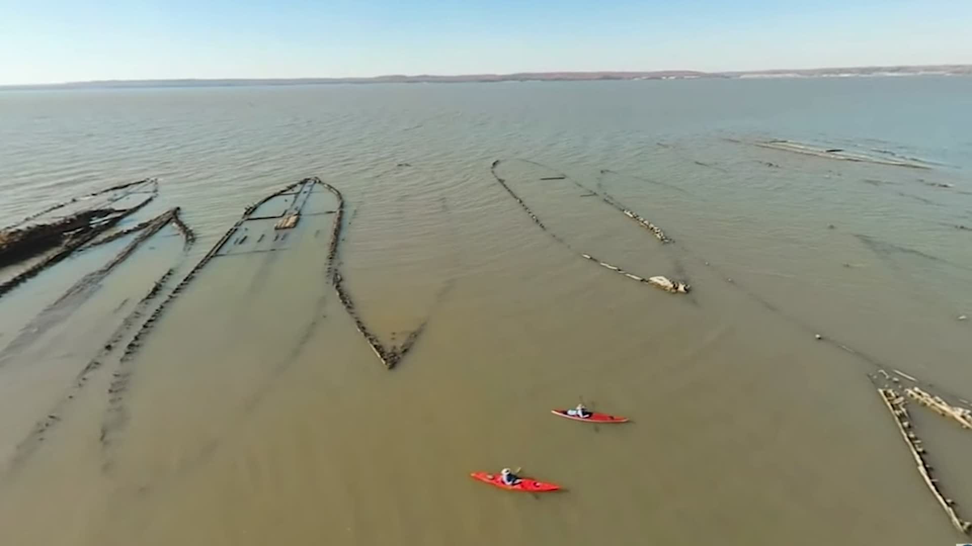 Kayaking Is Way To See ‘Ghost Fleet’ Of Mallows Bay