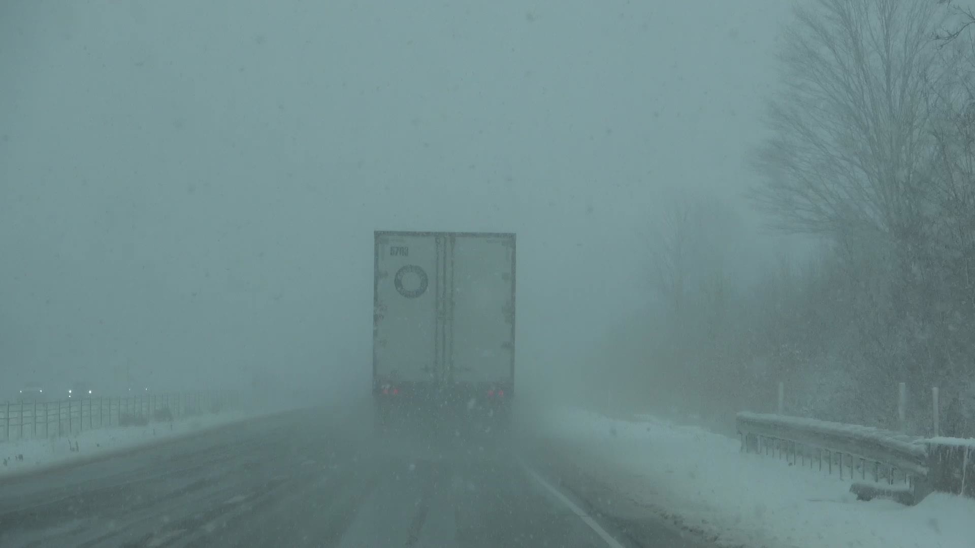 Lake-Effect Snow Makes For Hazardous Driving