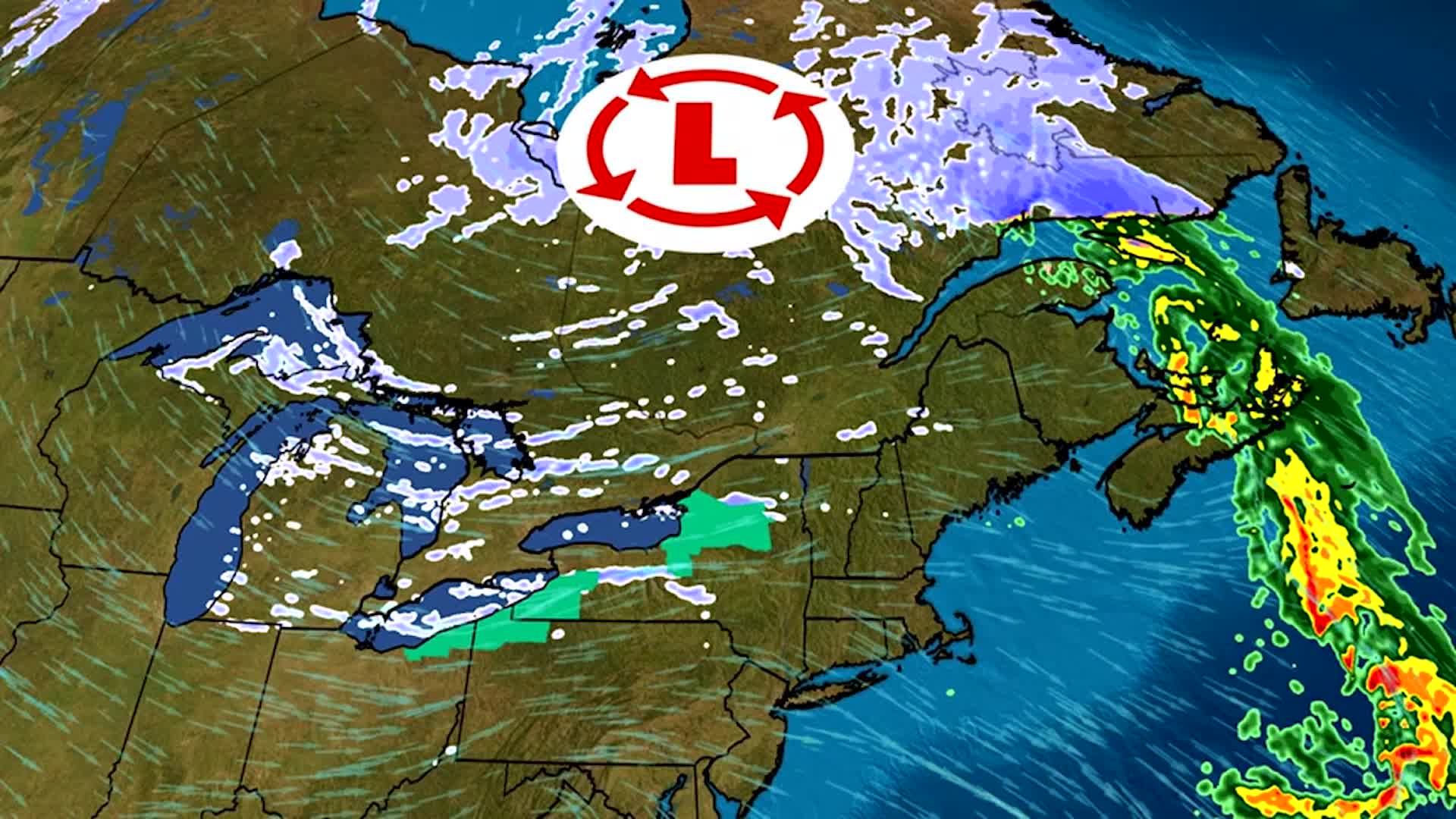 Lake-Effect Snow Prevails In Great Lakes