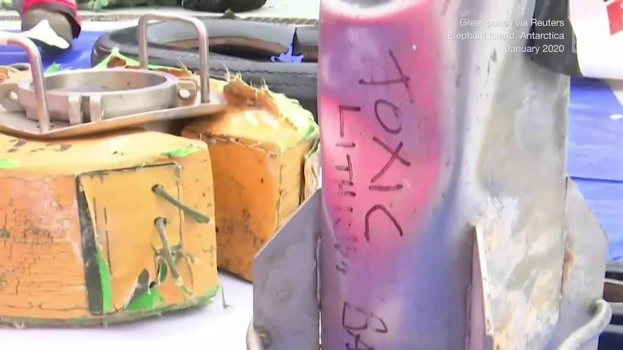 Large Amount of Trash Washing Up in Antarctica