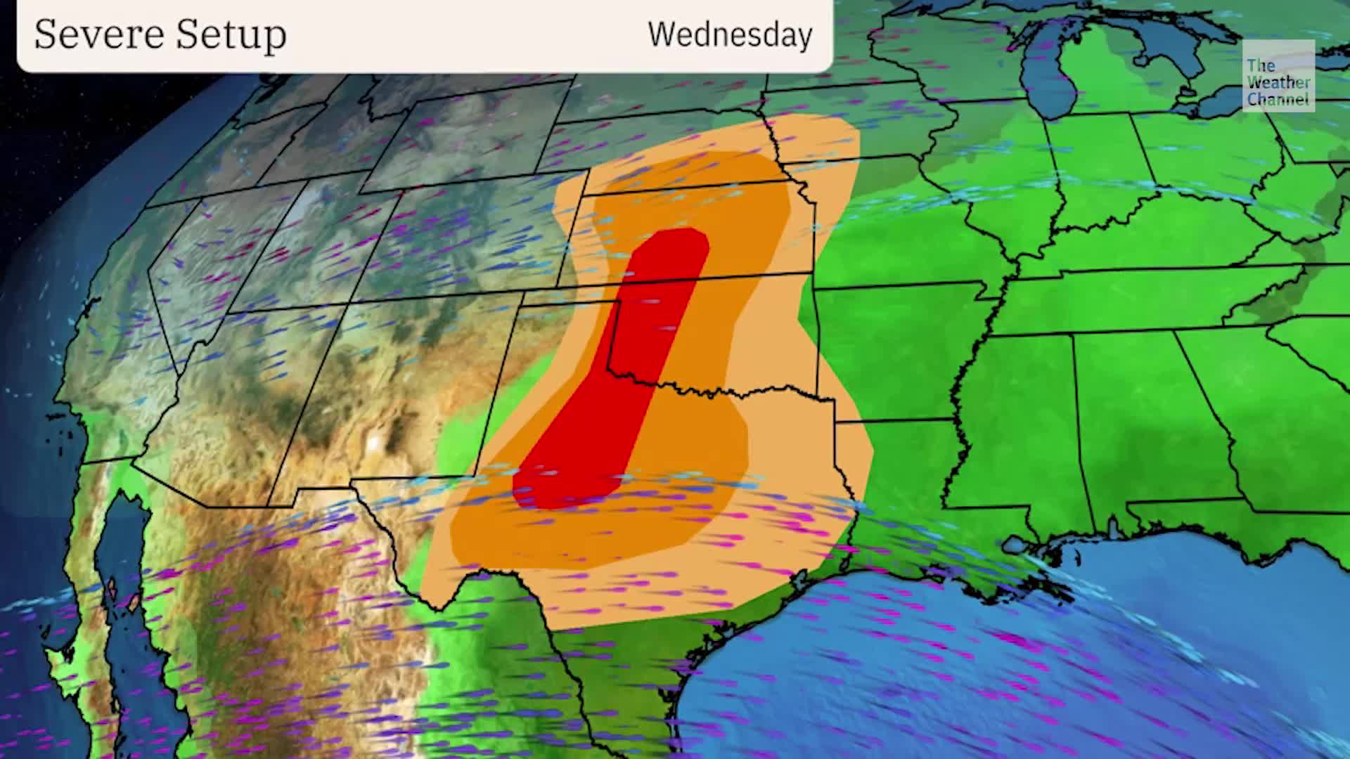 Large Hail, Isolated Tornado Threat In Kansas Today