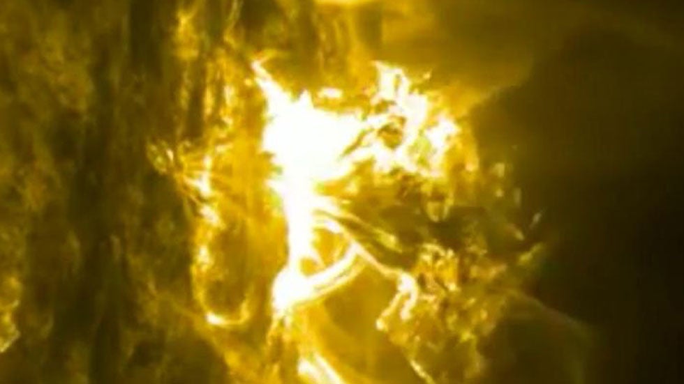 Largest Solar Flare of 2016