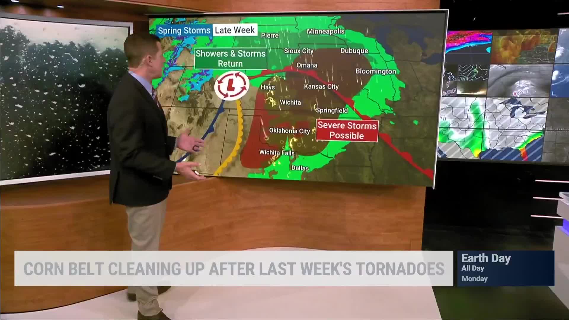 Late Week Severe Threat For Plains And Midwest