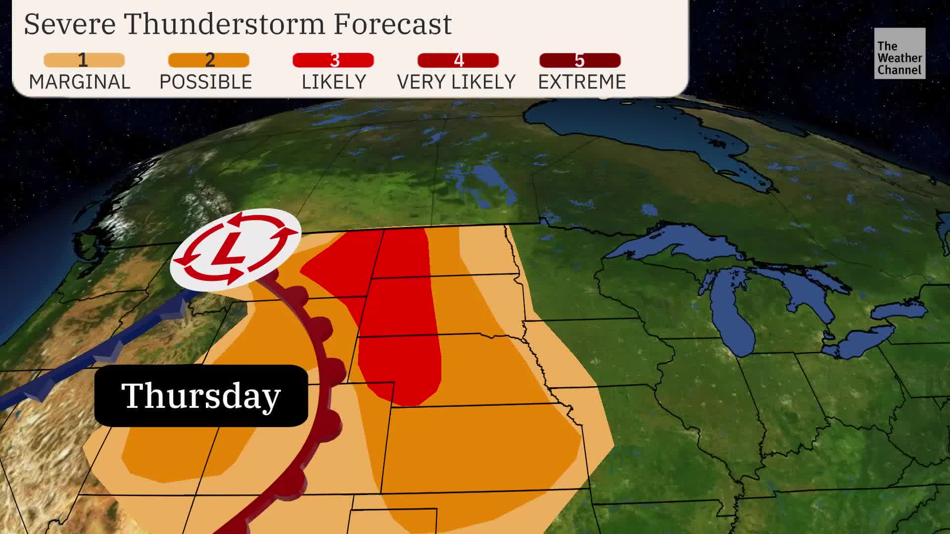 Late Week System: Wind, Flood Threats For Plains, Midwest