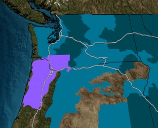 Latest Winter Storm Enters Northwest Bringing Ice Threat