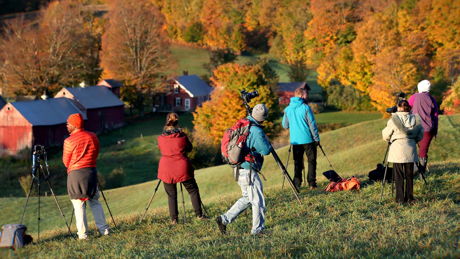 One Instagram photo can bury a tiny town in leaf-peeping overtourism