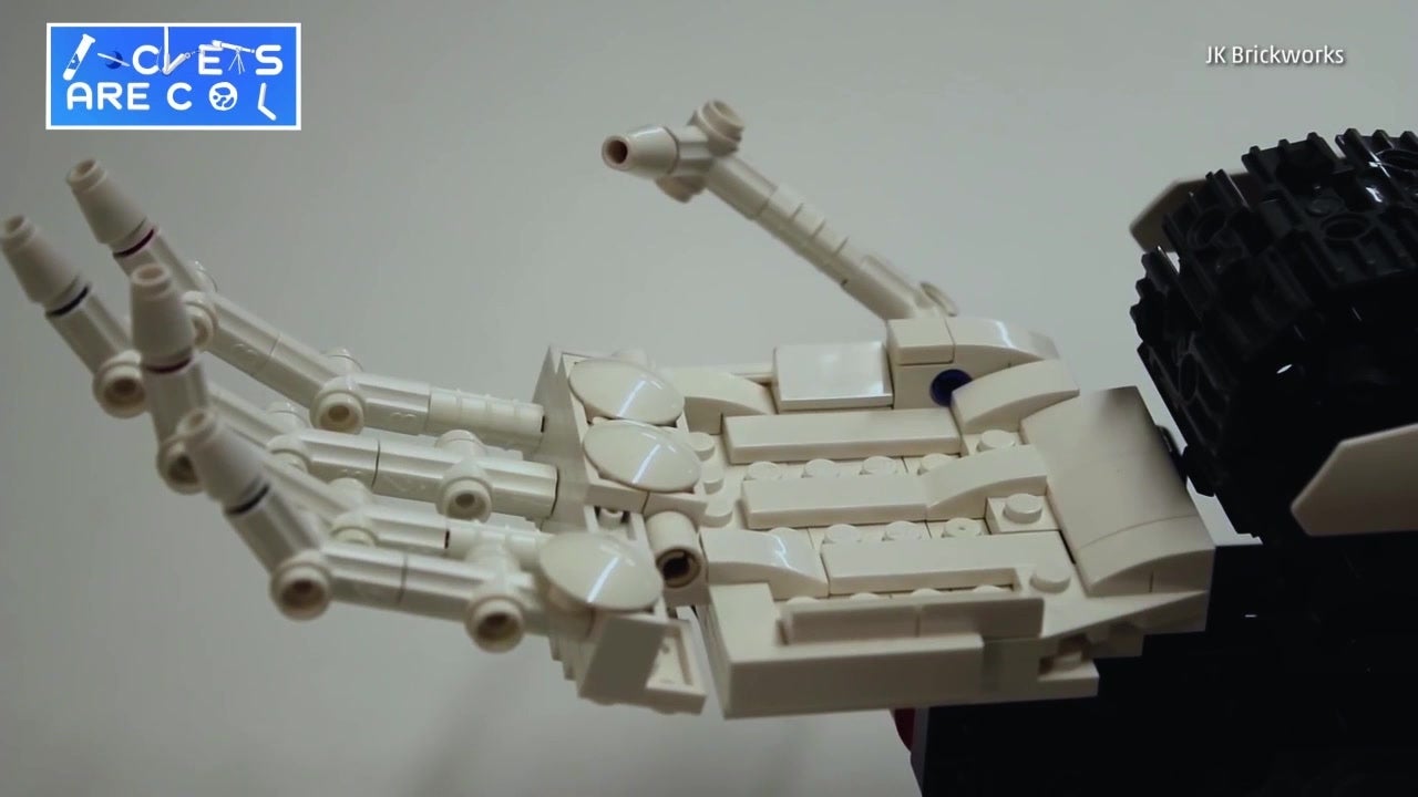 Man Builds LEGO Candy Dispenser