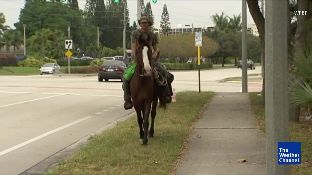 Man Rides His Horse from South Carolina to Key West, FL