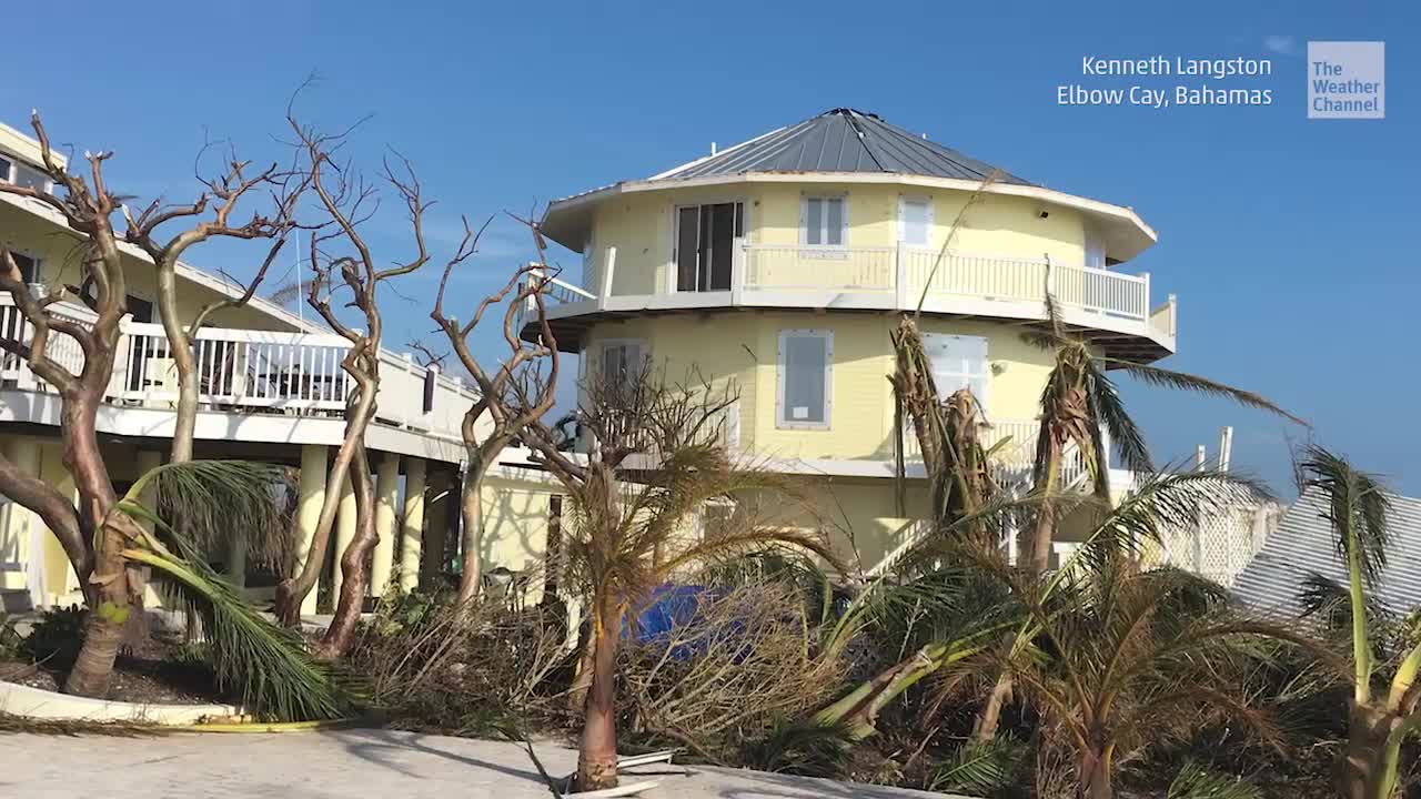 Man Survives Hurricane Dorian in Hurricane Proof Home