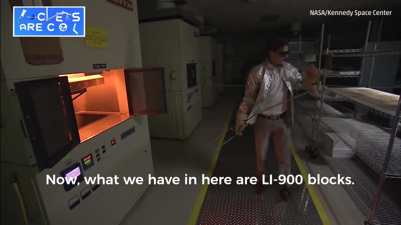 Man Touches 2300°F Block