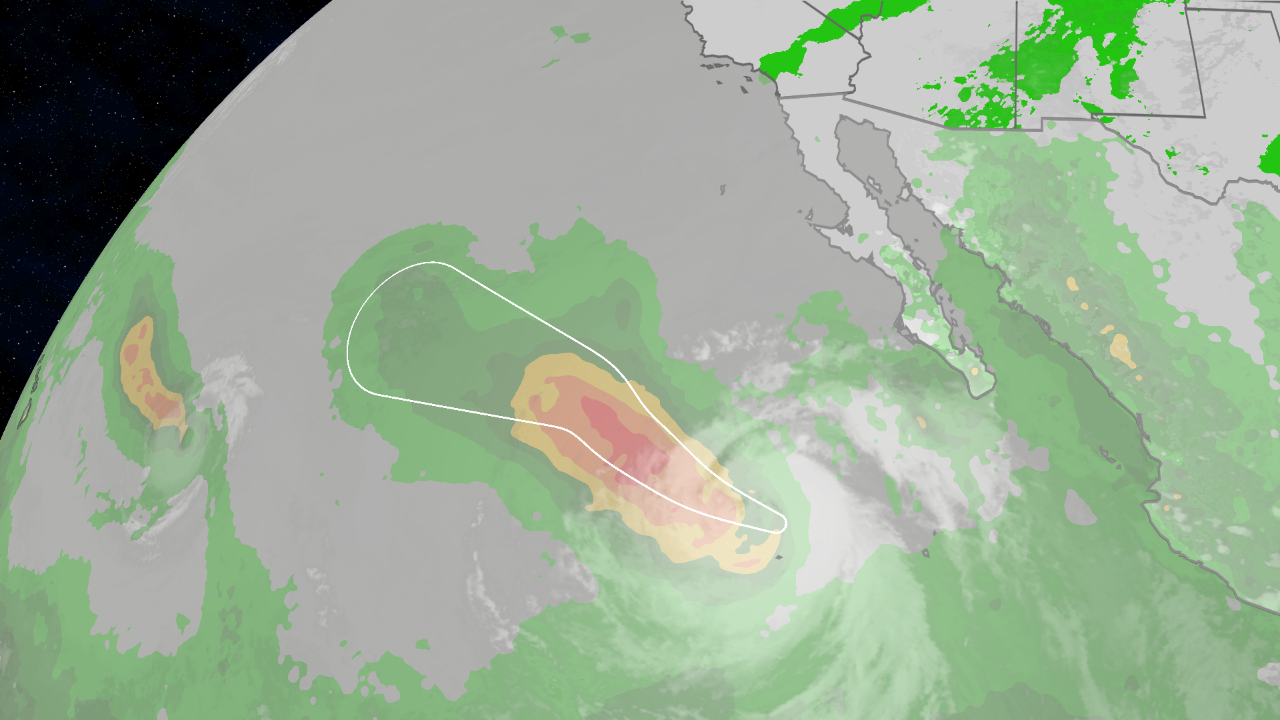 Hurricane Marie expected to stay offshore, but could bring surf and showers to California