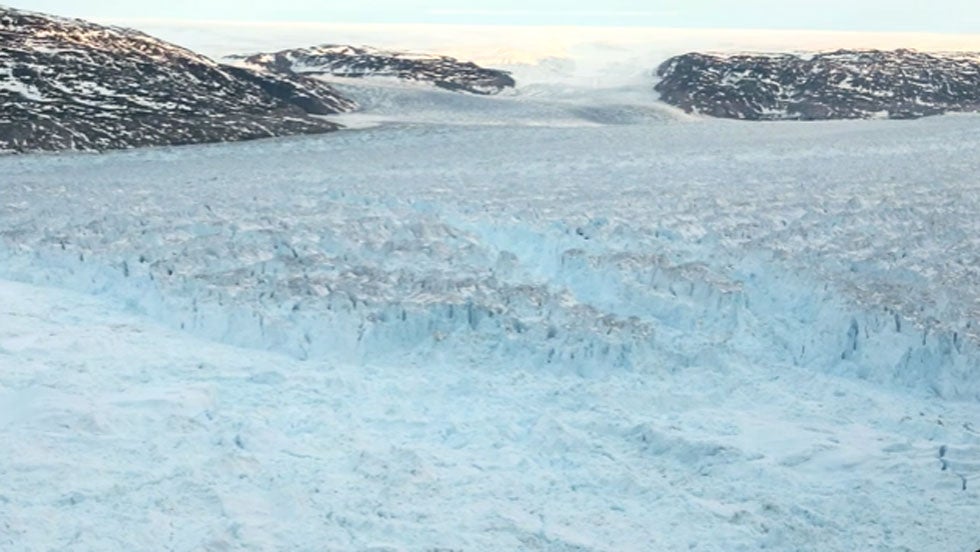 Massive Iceberg Breaks off from Greenland’s Helheim Glacier