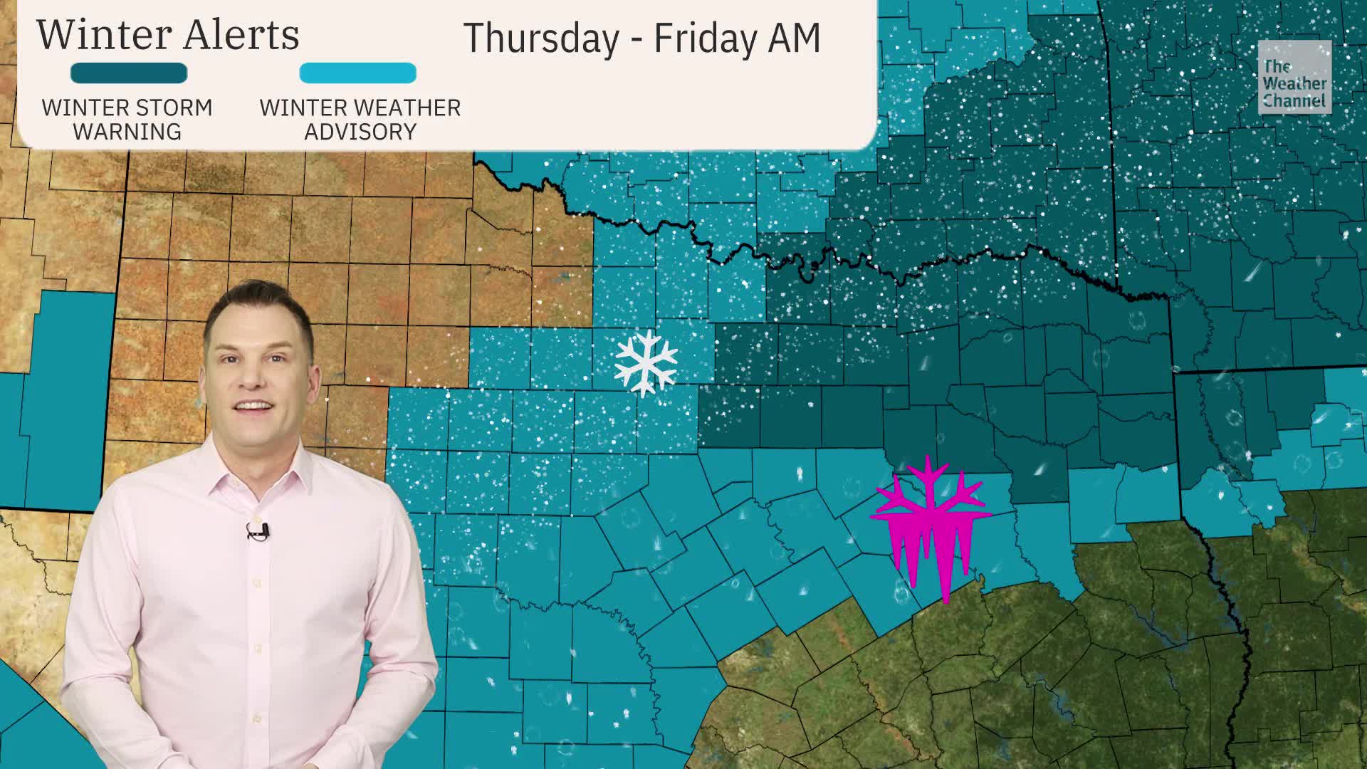 Mess Of Snow, Ice Headed For Dallas Metroplex Thursday