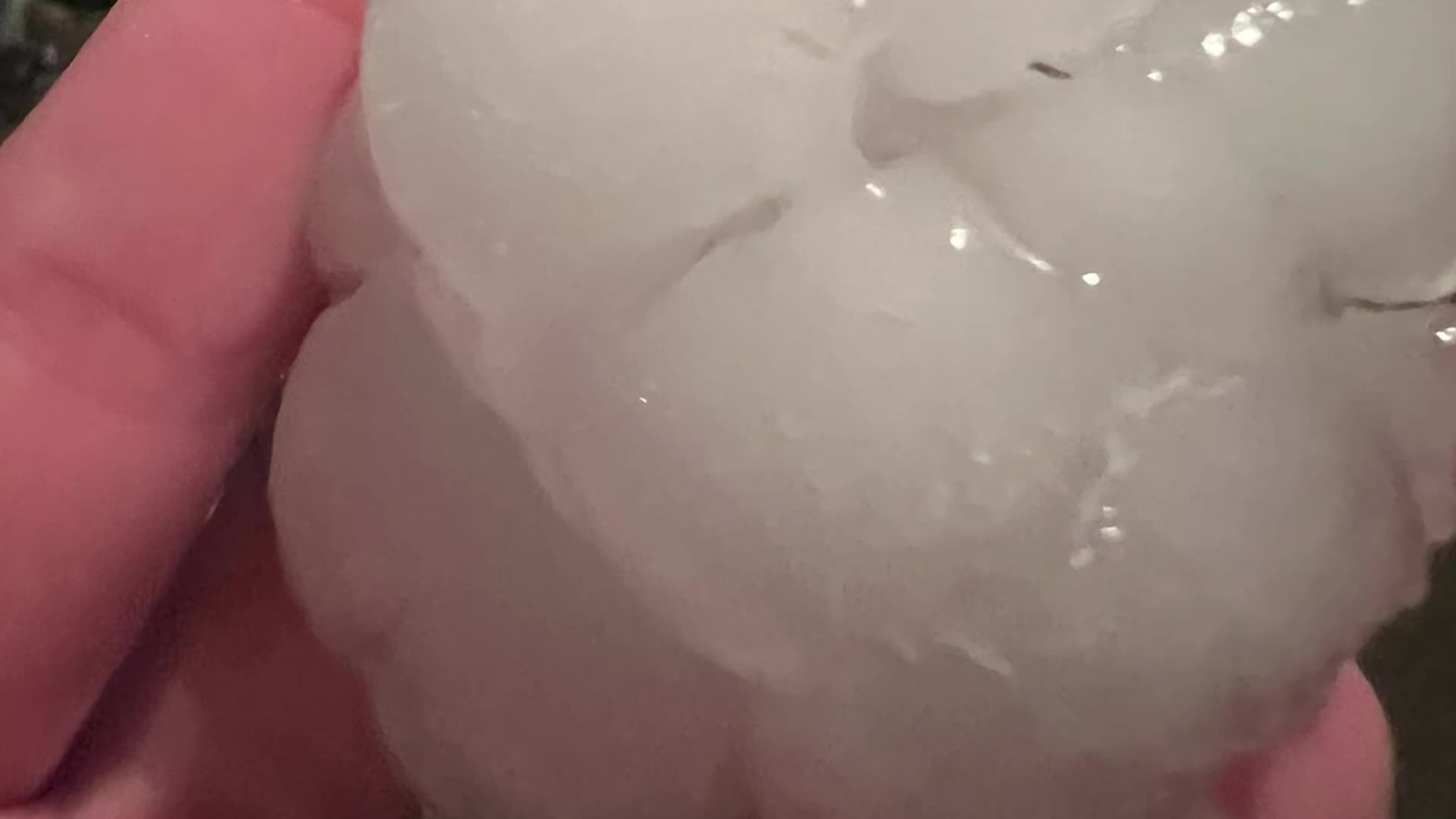 Meteorologist Celebrates Massive Hail With Cheese, Cake