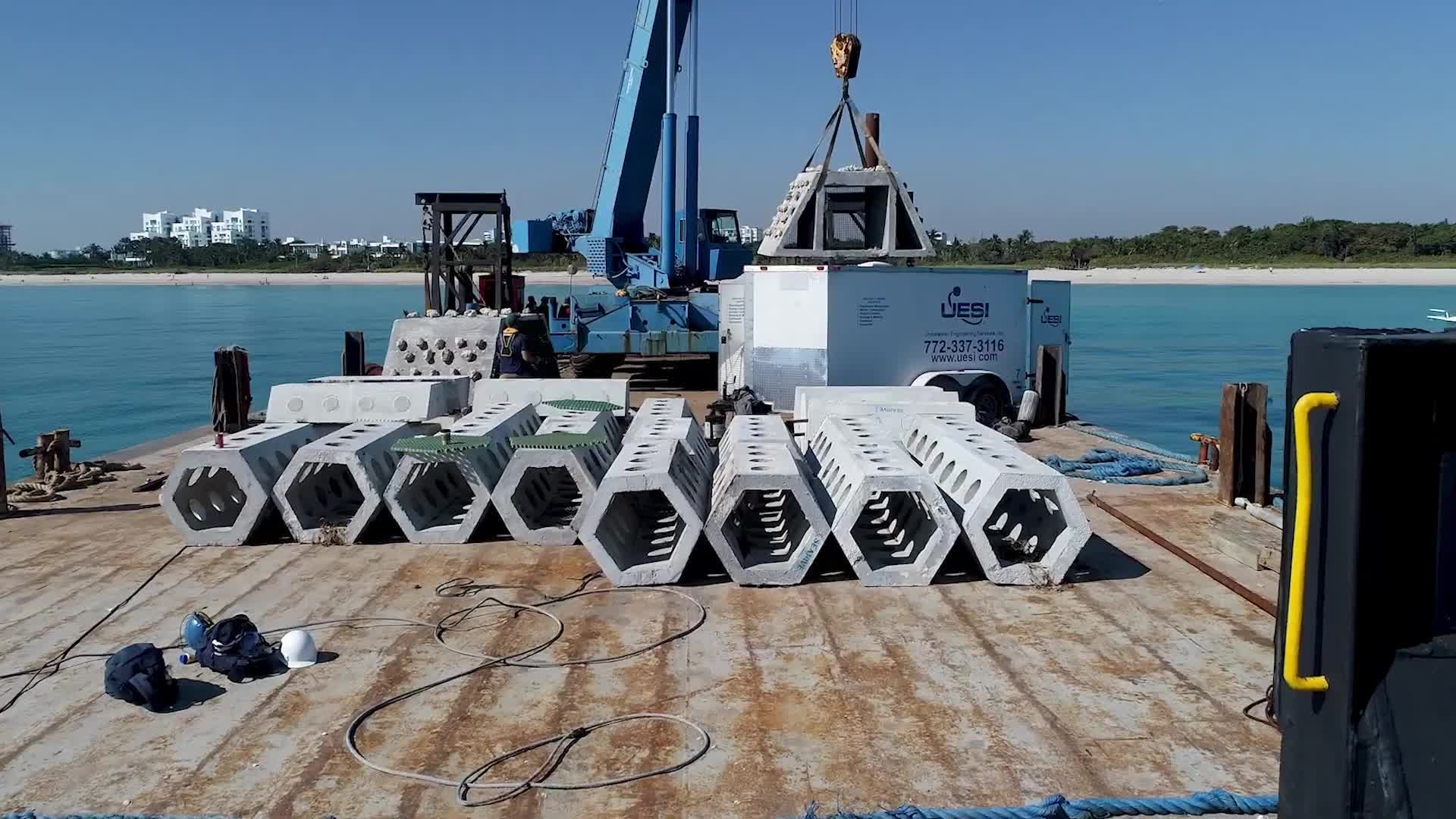 Miami Beach Hybrid Reef Project Could Protect Against Hurricanes