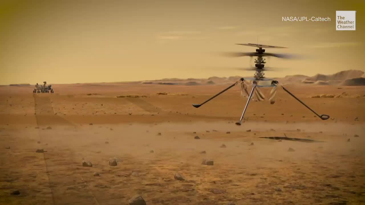 Mini Helicopter Could Be First Vehicle to Take Flight on Mars