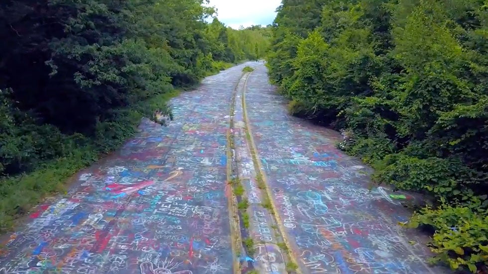 Mining Town Almost Abandoned