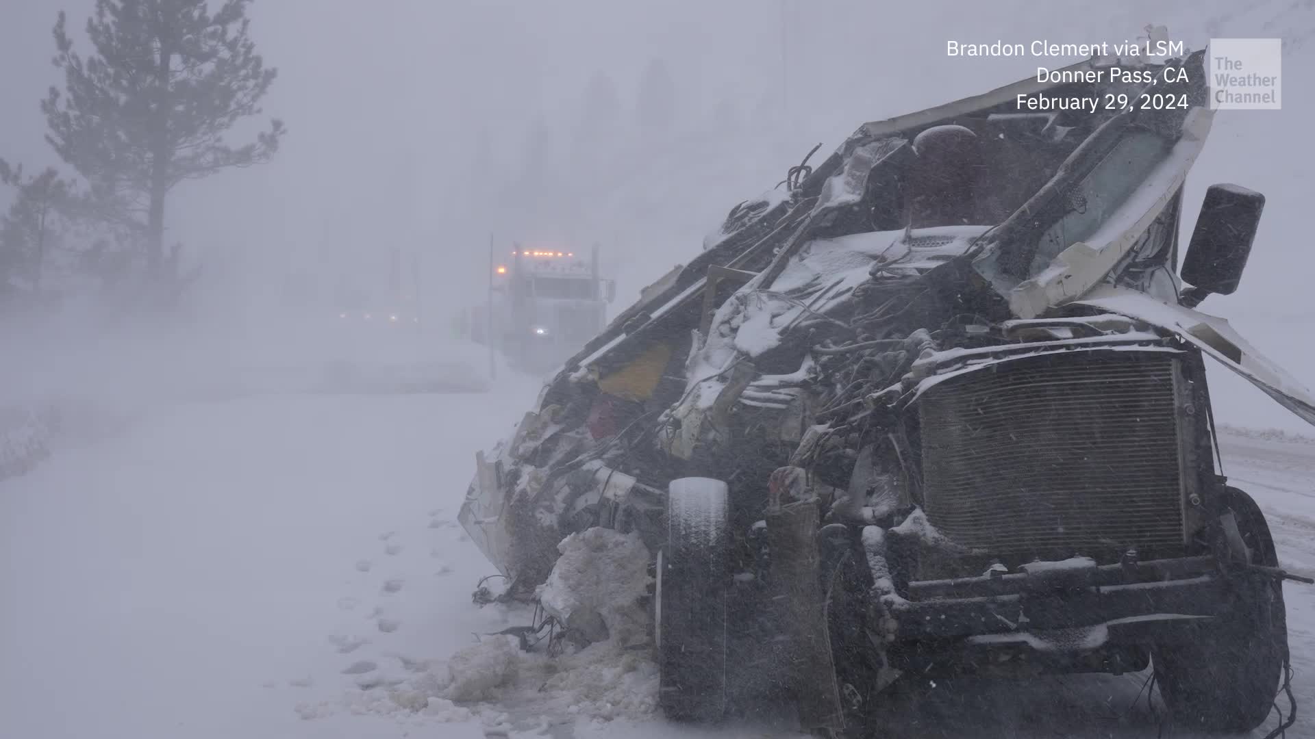 Monster Sierra Snowstorm Arrives