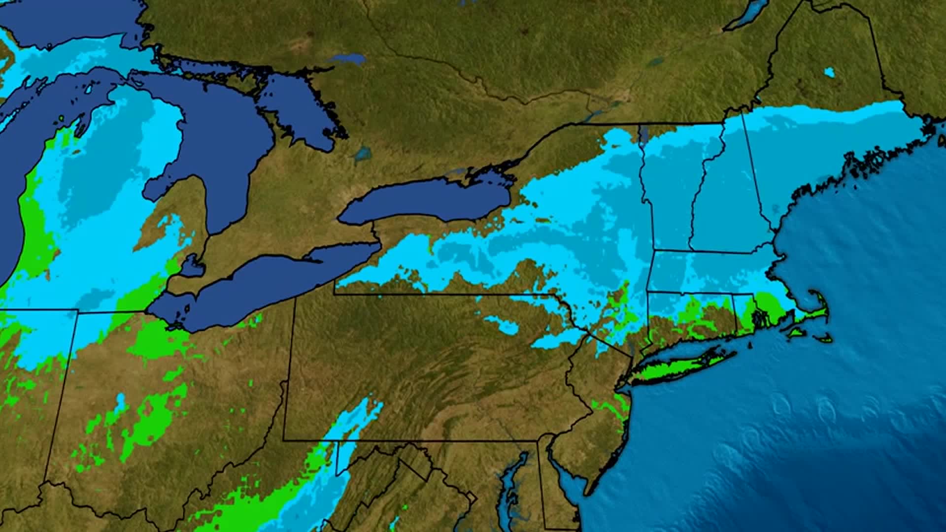 More Snow To Fall In Northeast To End The Weekend