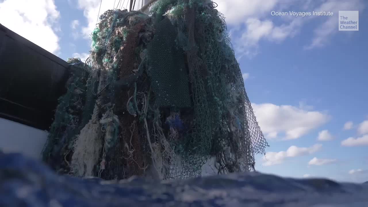 More Than 100 Tons of Trash Pulled From Pacific Ocean