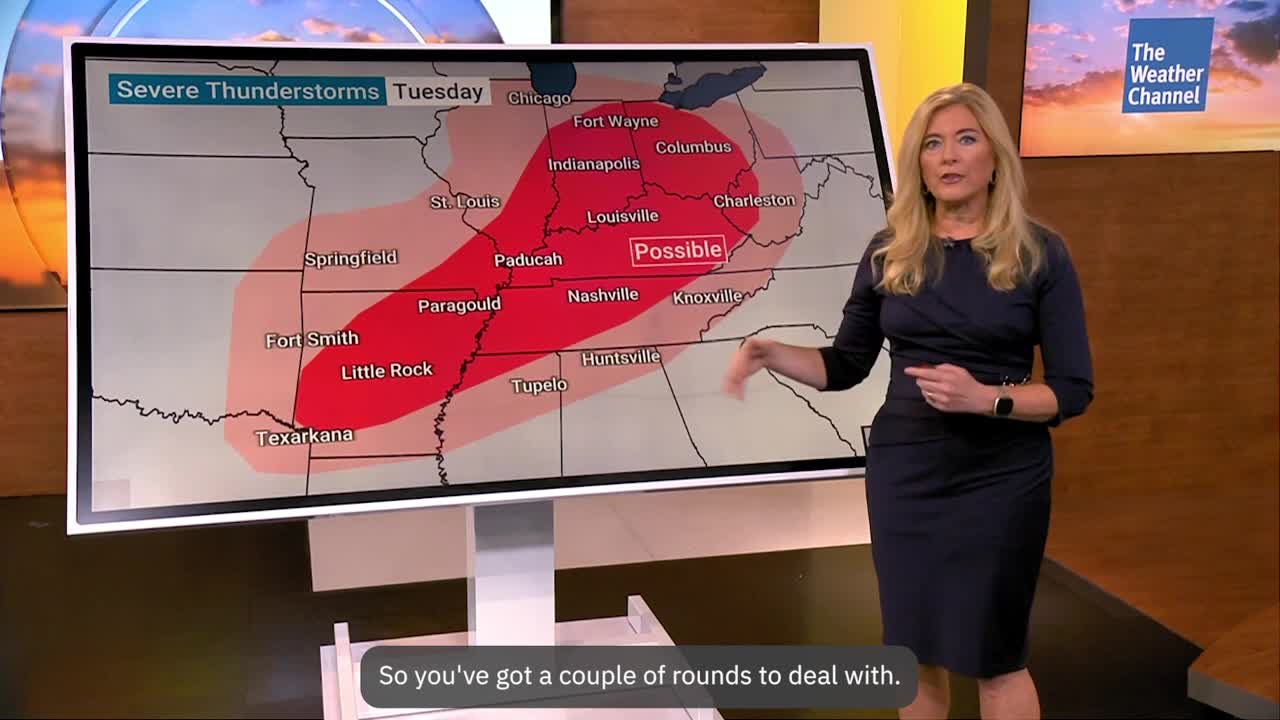 Multi-Day Severe Threat In Central U.S.
