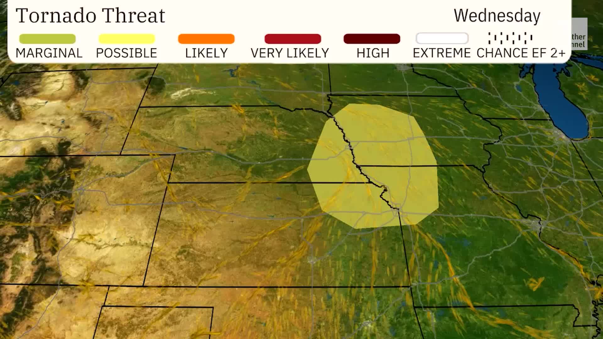 Multi-Day Tornado, Wind, Hail Threat For Midwest