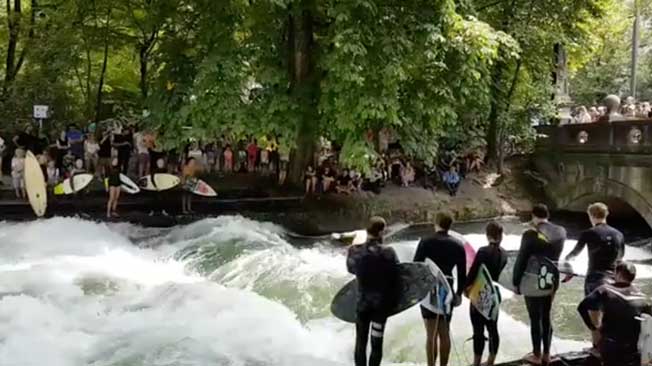 Munich Has World's Largest Urban Water Park