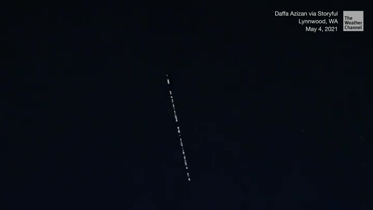 Mysterious Lights Spotted Over Washington