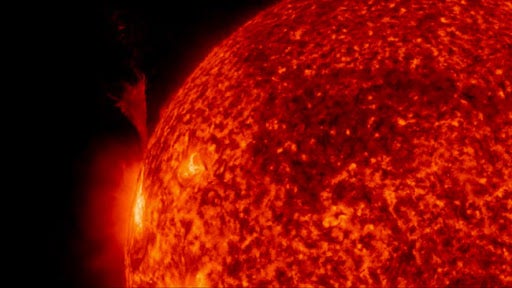 NASA Captures Amazing Solar Display