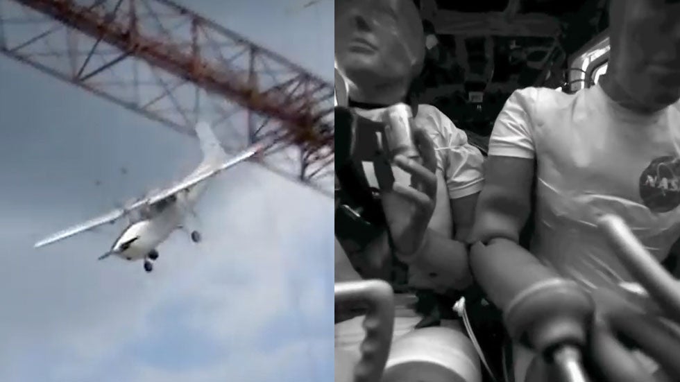 NASA Crash Test Site at Langley Depends on Wired Dummies