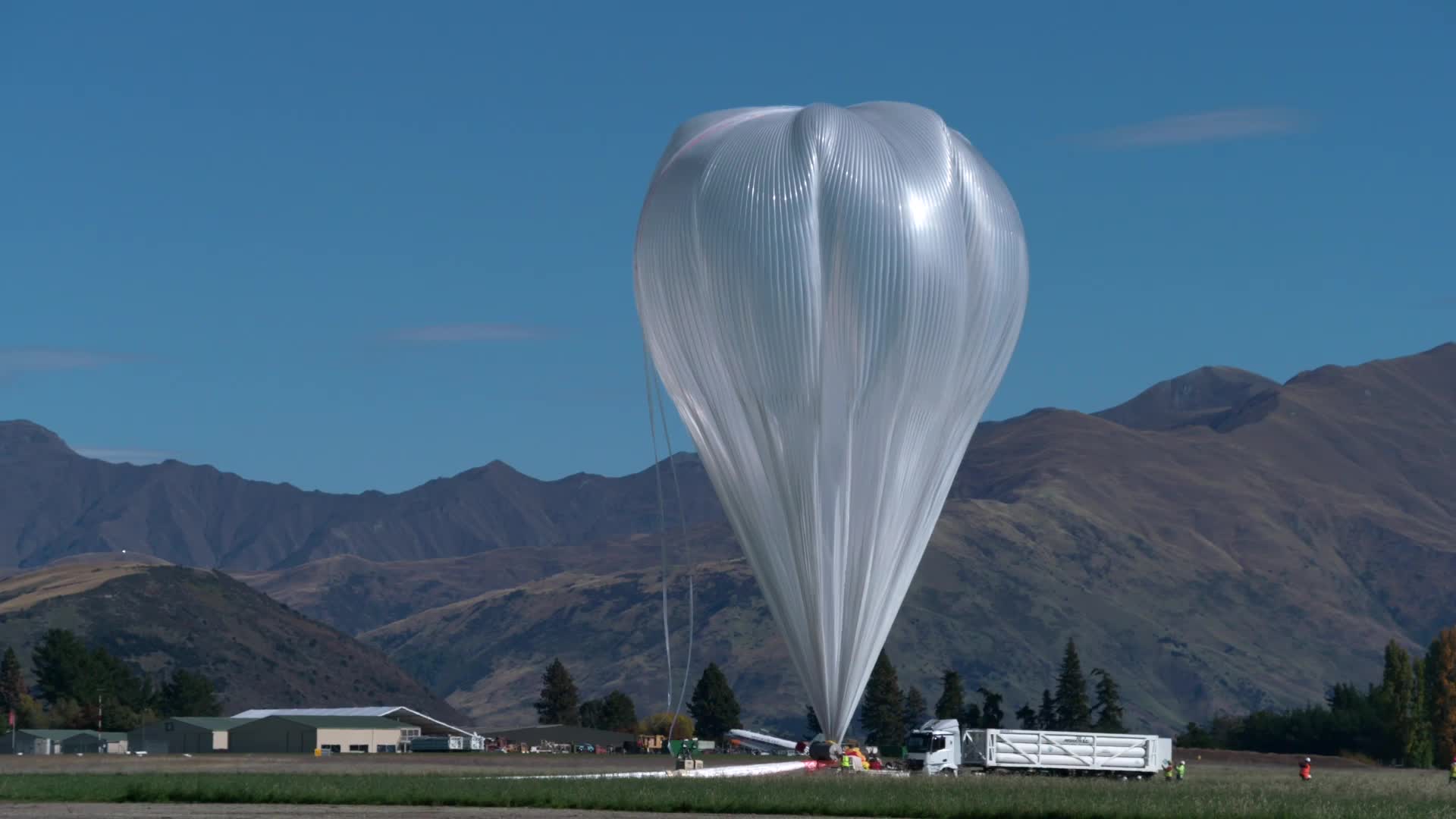 NASA Launches Giant Balloon Size Of Football Stadium
