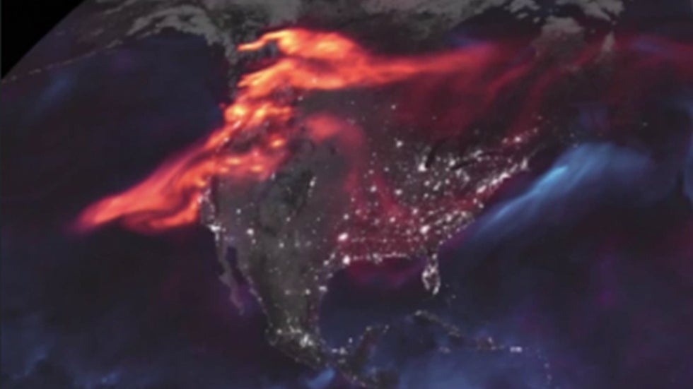 NASA Map Both Stunning and Scary