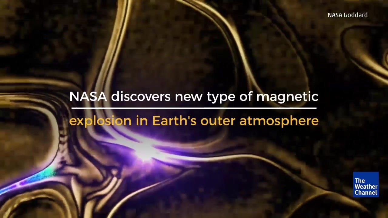 NASA Observes Unique Magnetic Explosion
