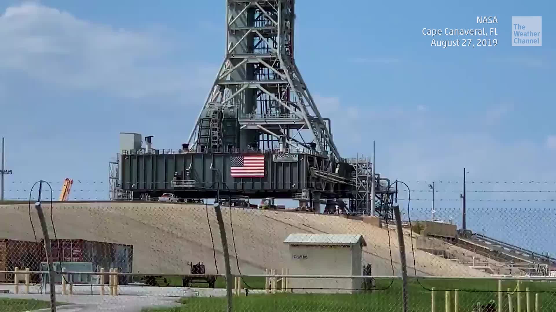 NASA Prepares for Dorian as Hurricane Threatens Mobile Launcher