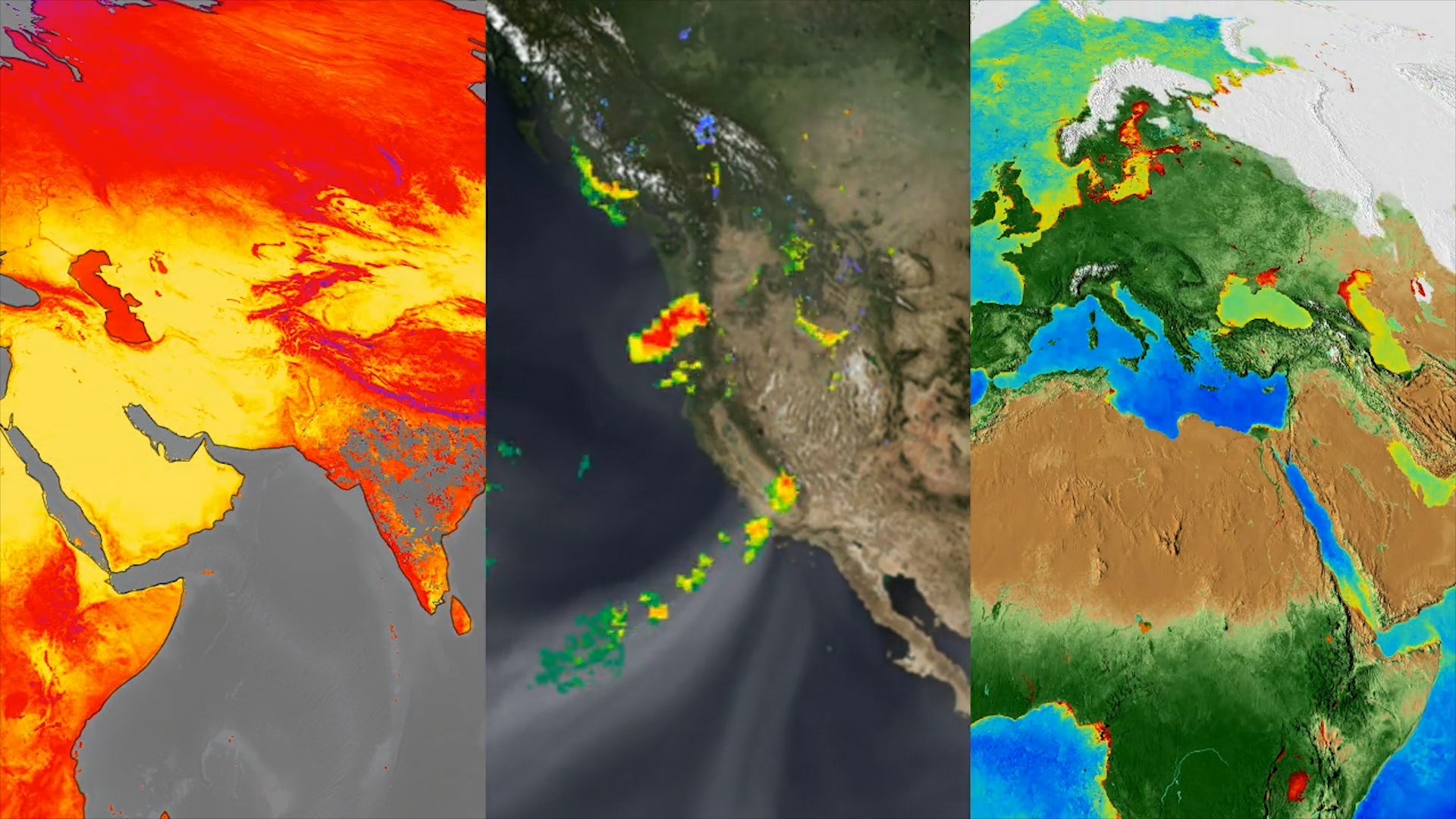NASA Releases Global Fire Data