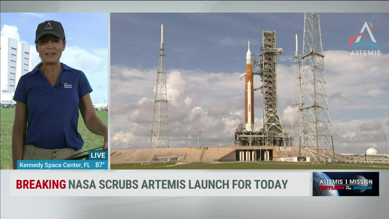 NASA Scrubs Artemis Launch For Second Time