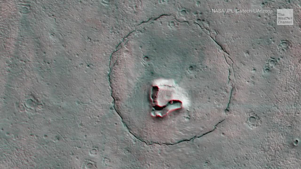 NASA Spacecraft Captures A Familiar Face on Mars Surface