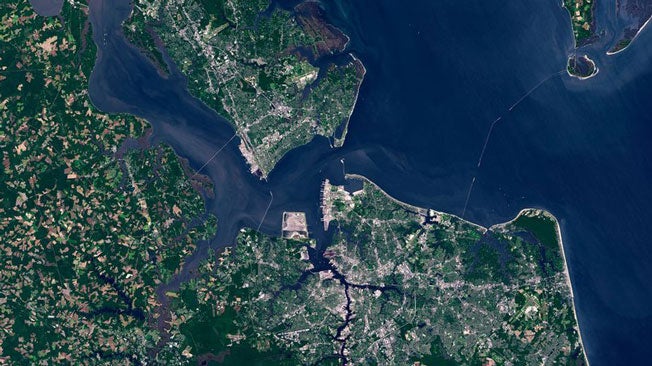 NASA Study Shows Sinking Land