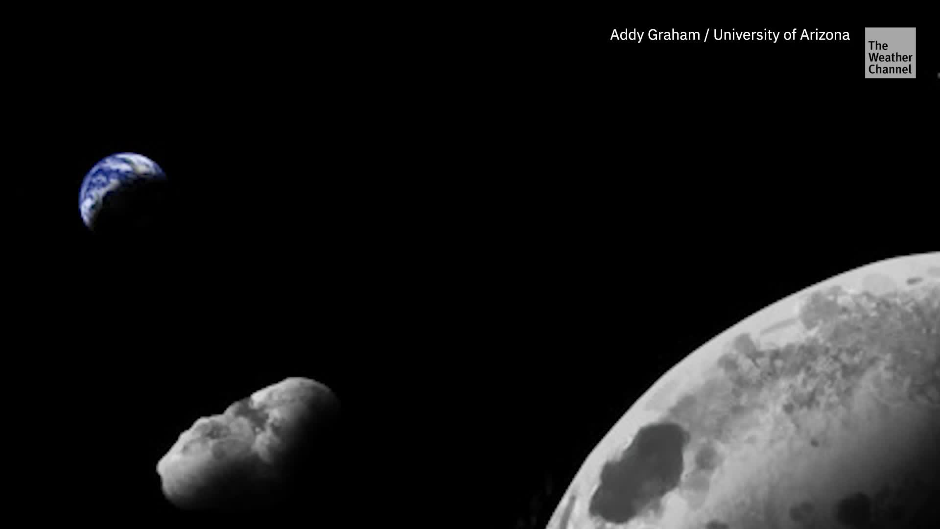 Near-Earth Asteroid Came From Lunar Crater