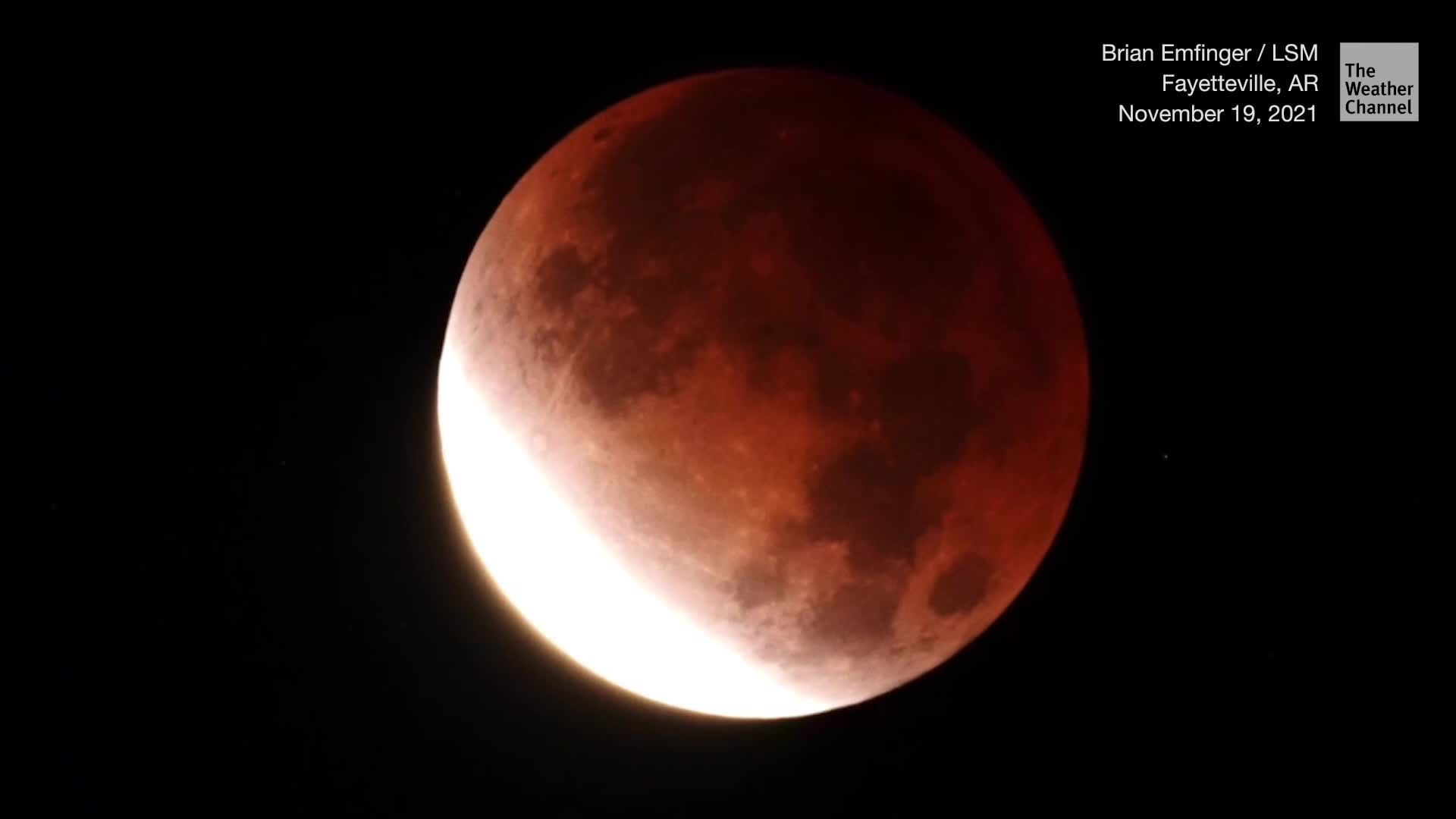 Nearly Total Lunar Eclipse Stuns Skywatchers