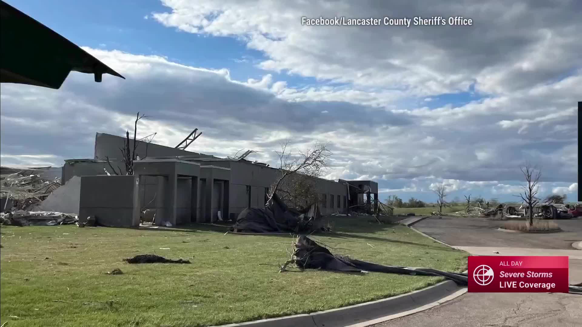 Nebraska Tornado Hits Business With 70 Workers Inside