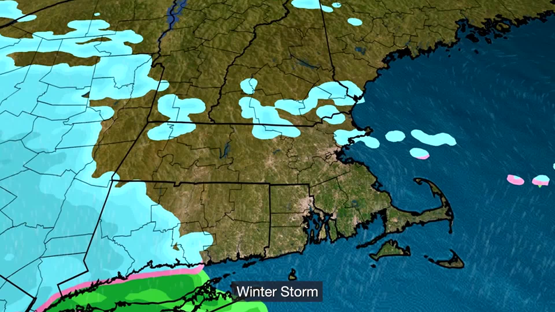 New England To Accumulate Heavy Amounts Of Snow