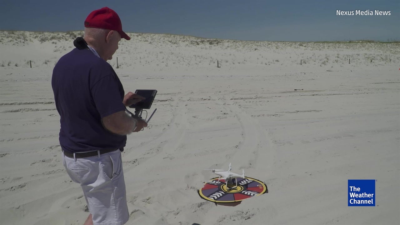 New Jersey Man Takes Drone Surveys of Beach Trash