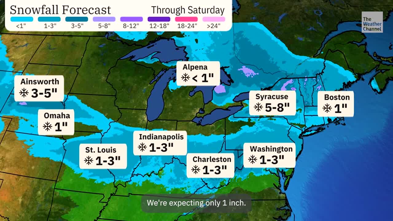 New Snowmaker Bringing Snow From Midwest to Northeast
