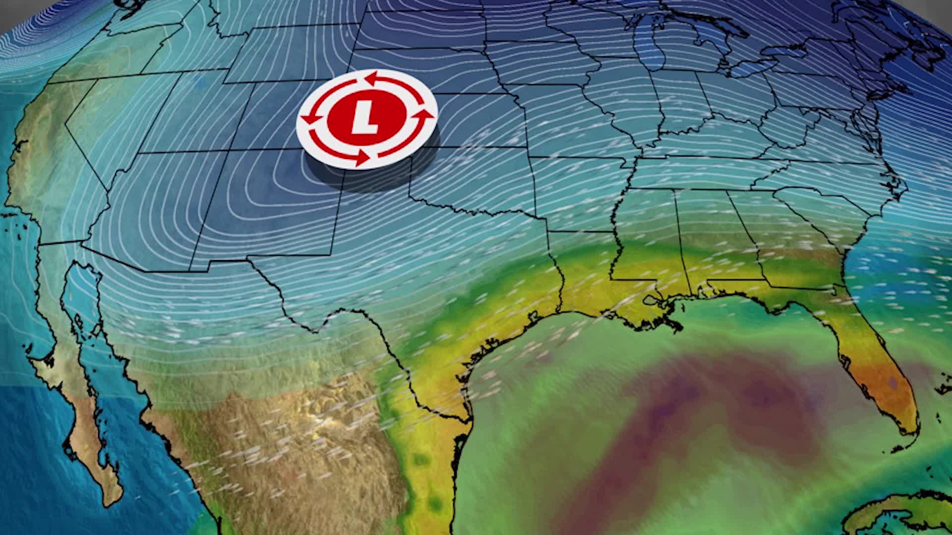 New Storm Begins Tonight In Plains; Rain, Snow Through Northeast By Monday