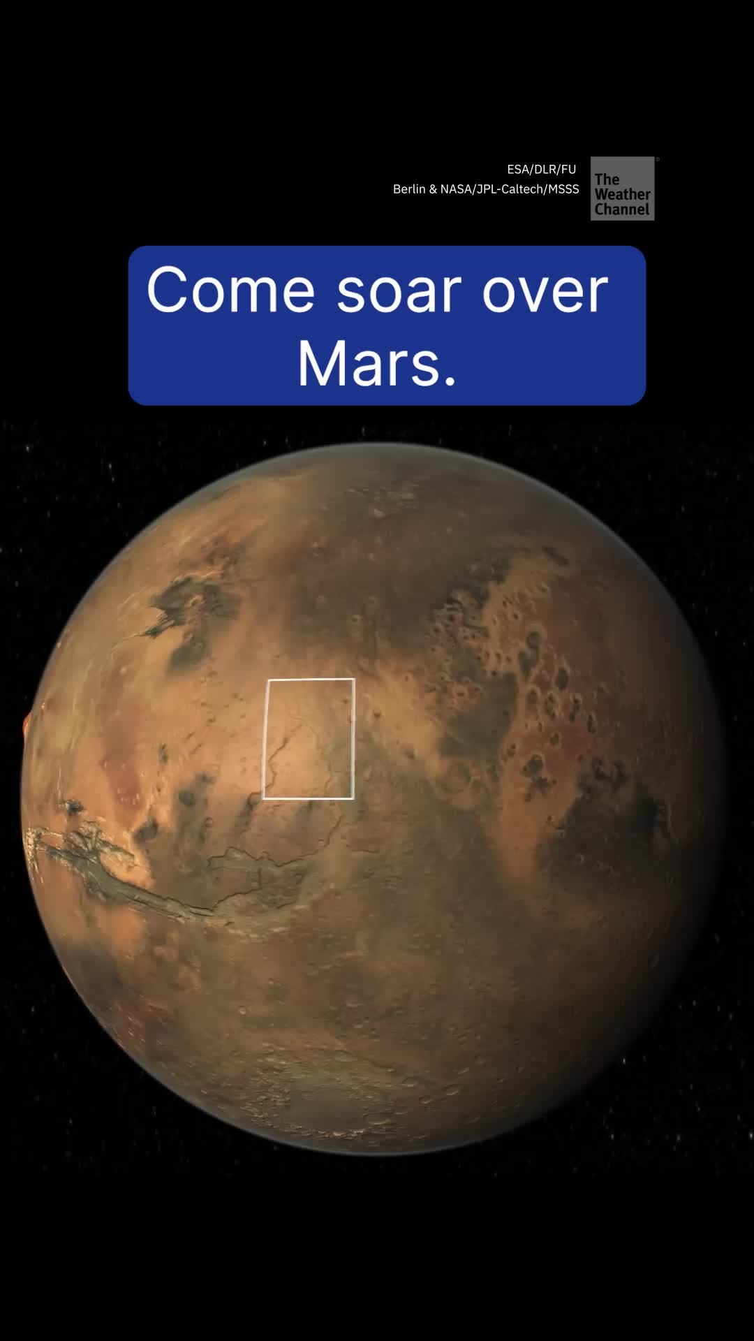New Video Lets You Soar Through A Canyon Maze On Mars