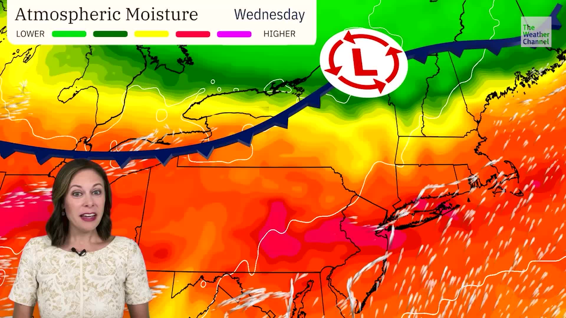 New York: Severe Storms Wednesday, Cooldown Thursday