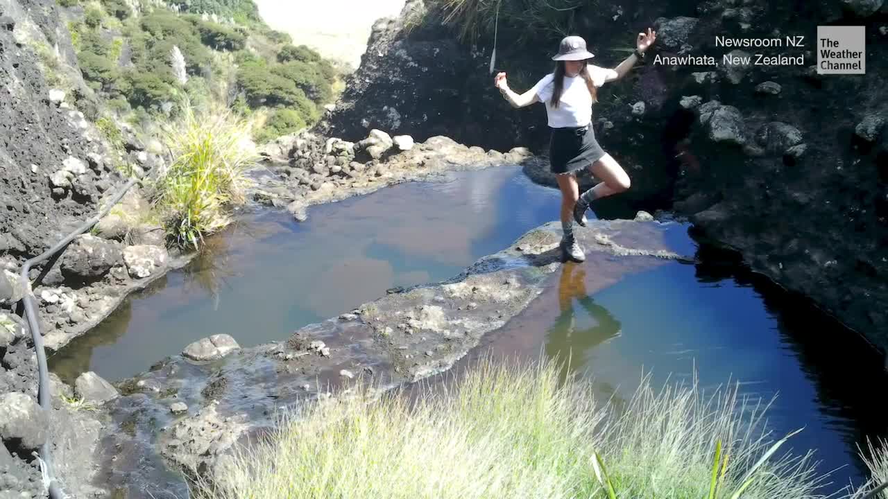 New Zealand Adventurers Trespass for the Perfect Selfie
